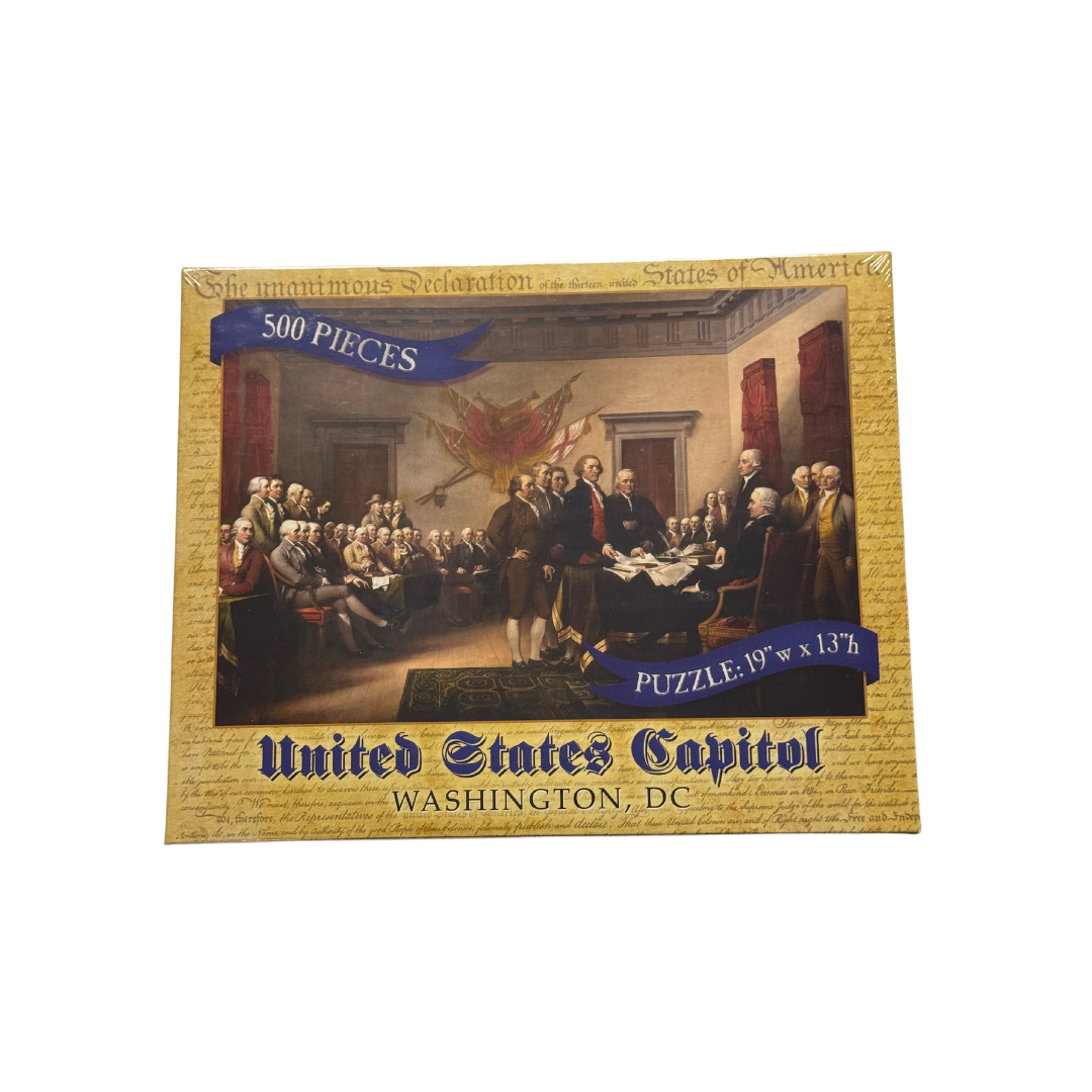 Signing Of Declaration Puzzle - United States Capitol Historical Society Gift Shop