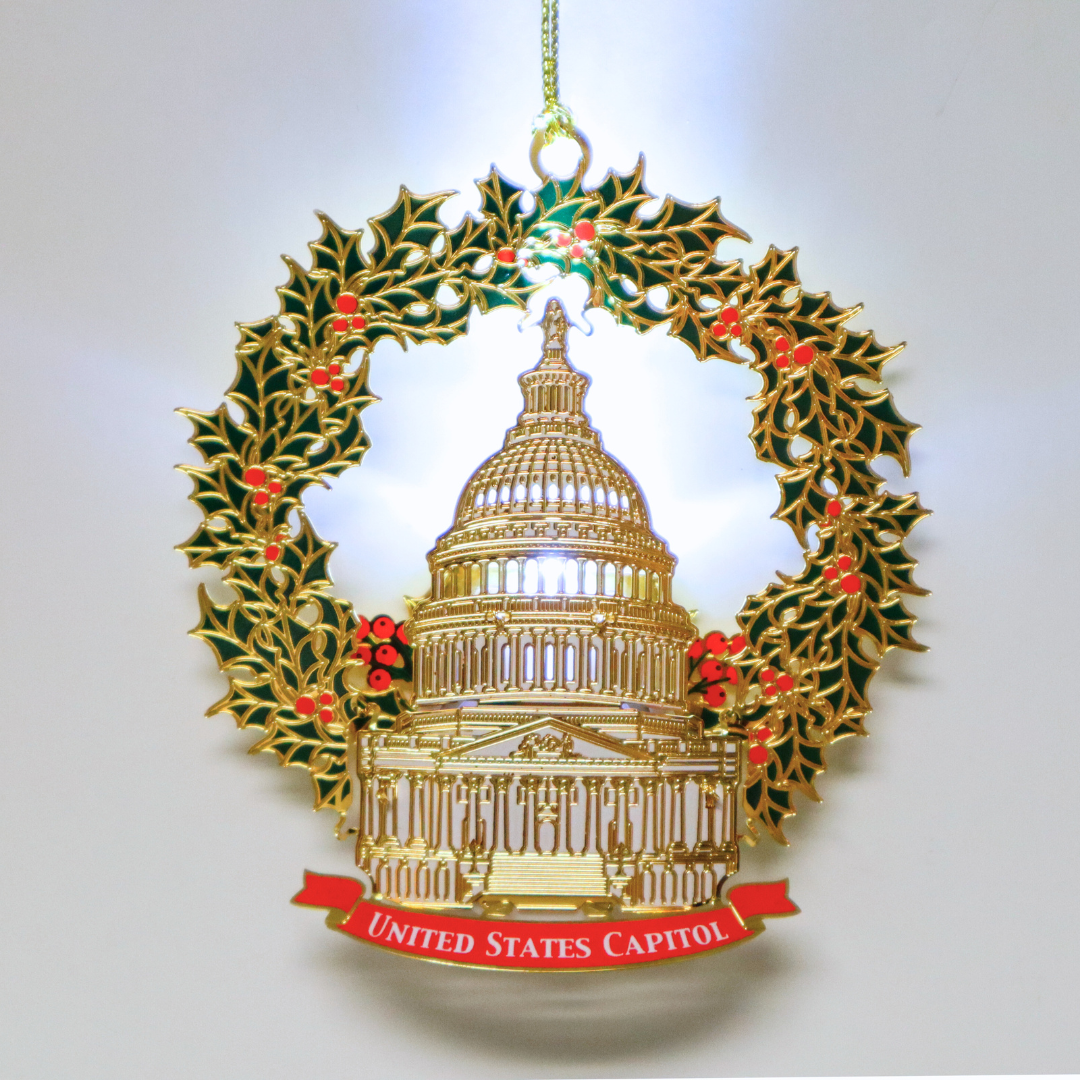 2020 LIGHTED DOME ORNAMENT - United States Capitol Historical Society Gift Shop