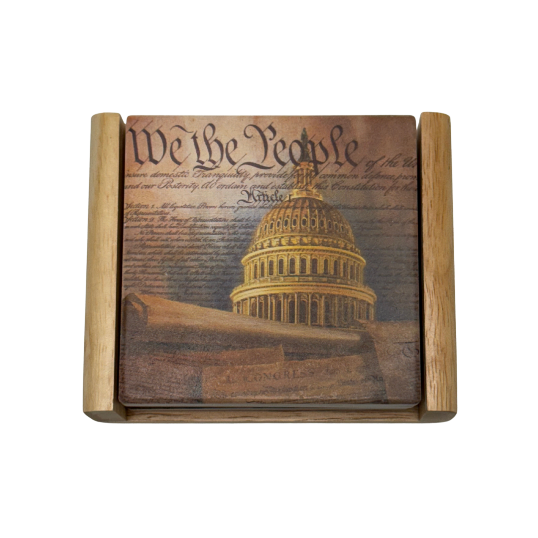 We, the People Coasters - United States Capitol Historical Society Gift Shop