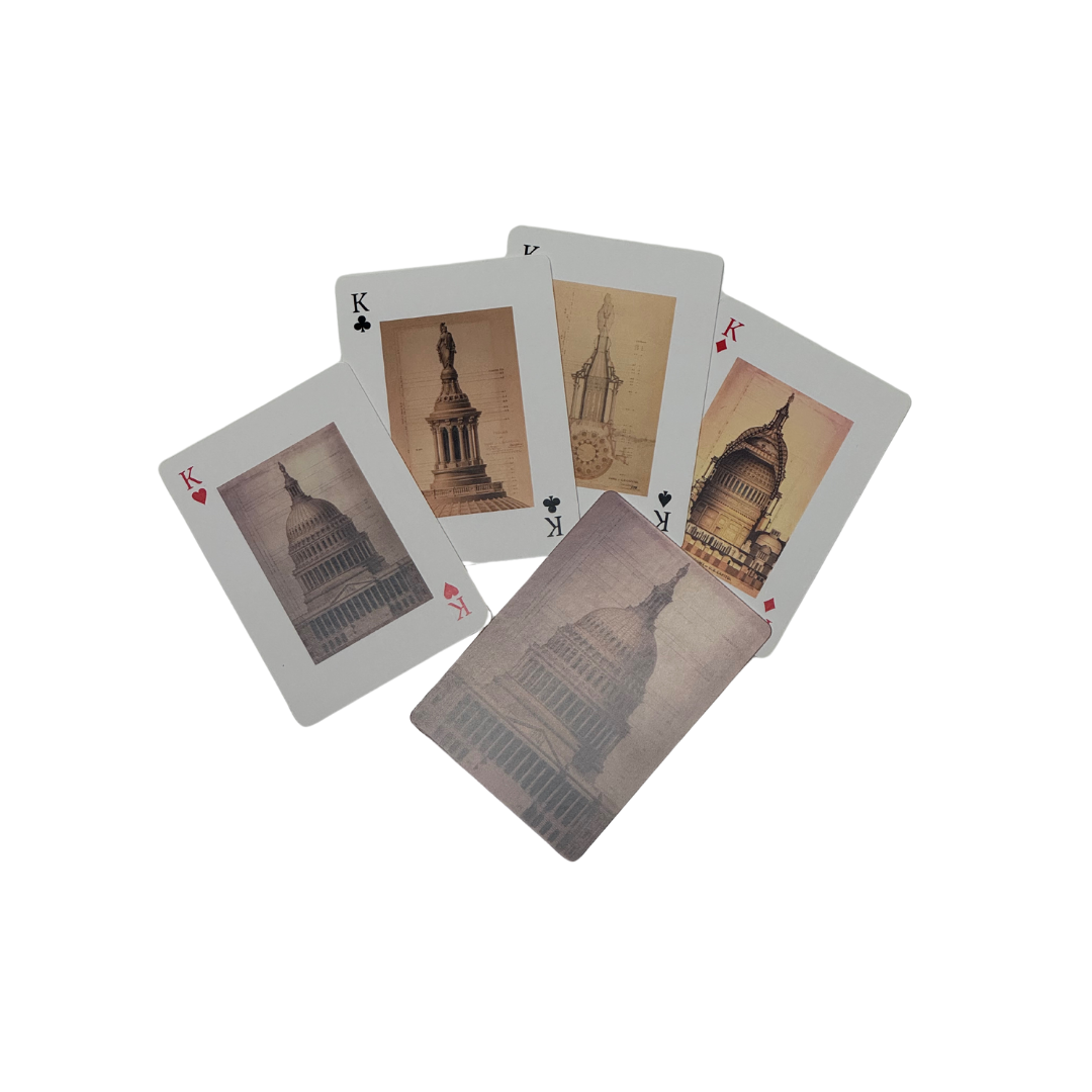 Four Image Playing Cards - United States Capitol Historical Society Gift Shop