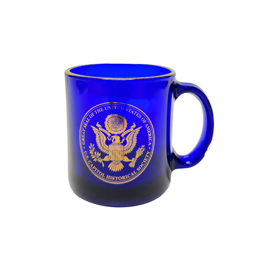 Great Seal Cobalt Mug - United States Capitol Historical Society Gift Shop