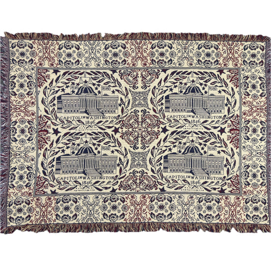 CAPITOL COVERLET - United States Capitol Historical Society Gift Shop