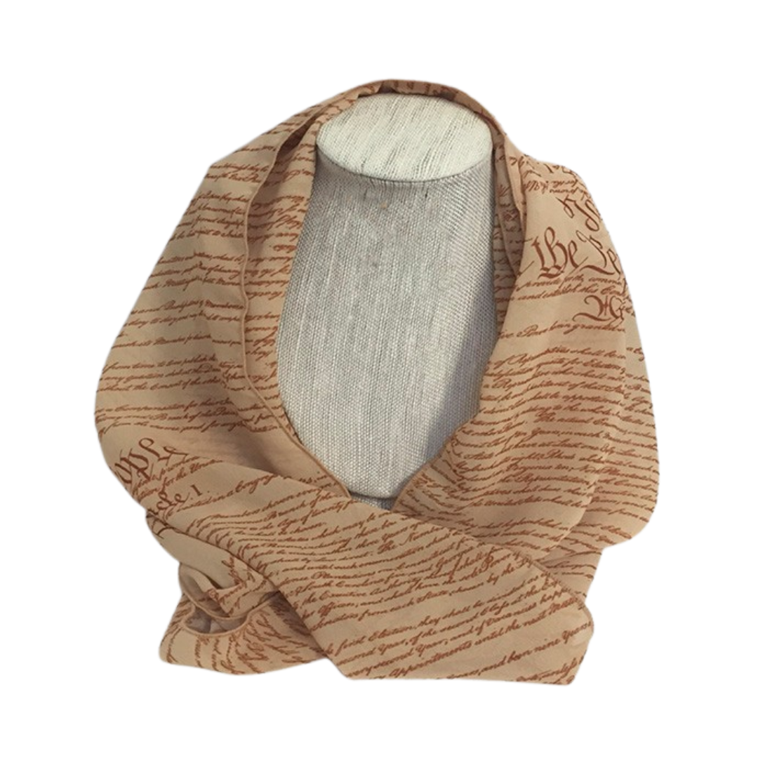 Infinity Constitution Scarf - United States Capitol Historical Society Gift Shop