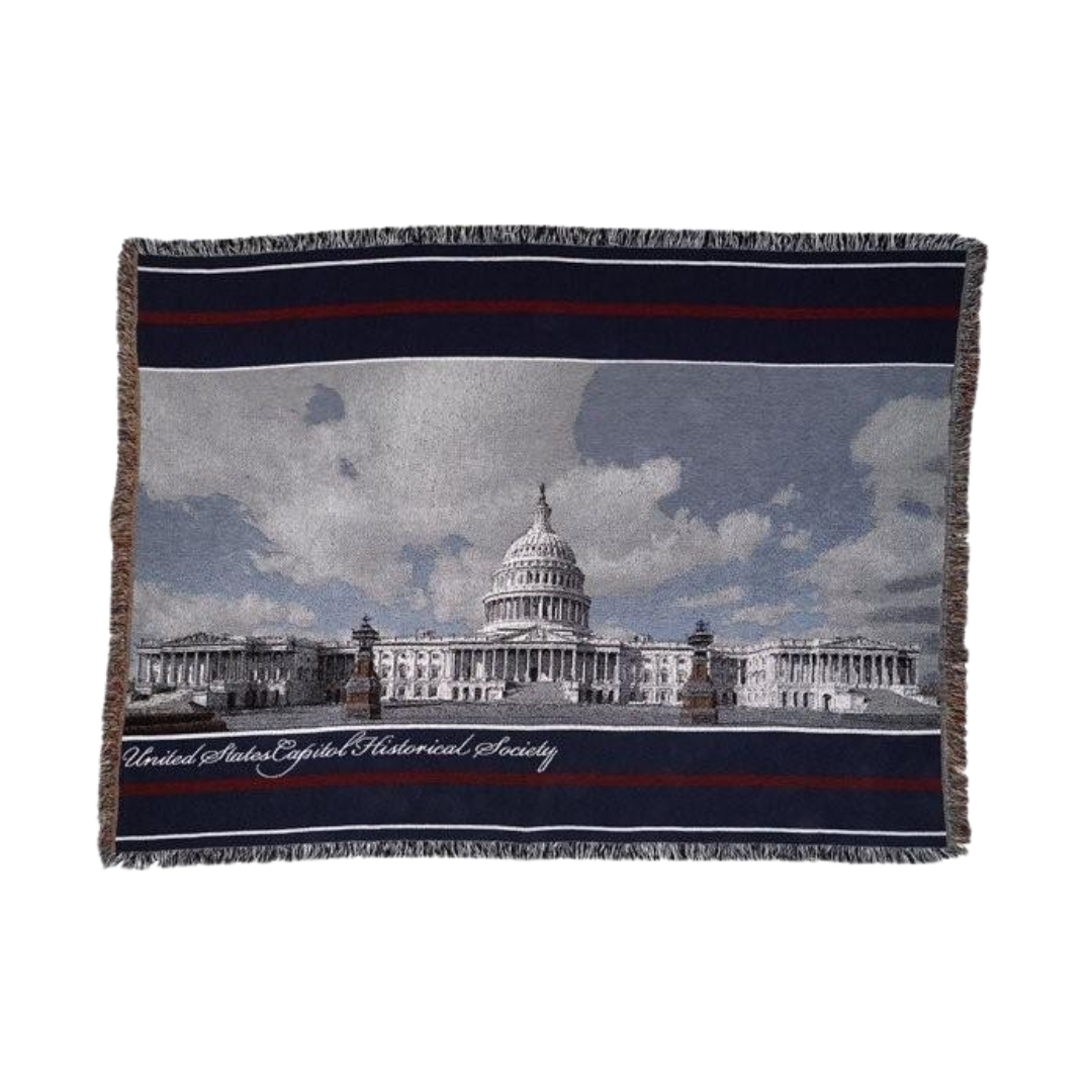 East Front Coverlet - United States Capitol Historical Society Gift Shop