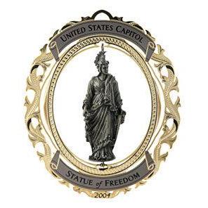 2004 Statue of Freedom Ornament - United States Capitol Historical Society Gift Shop