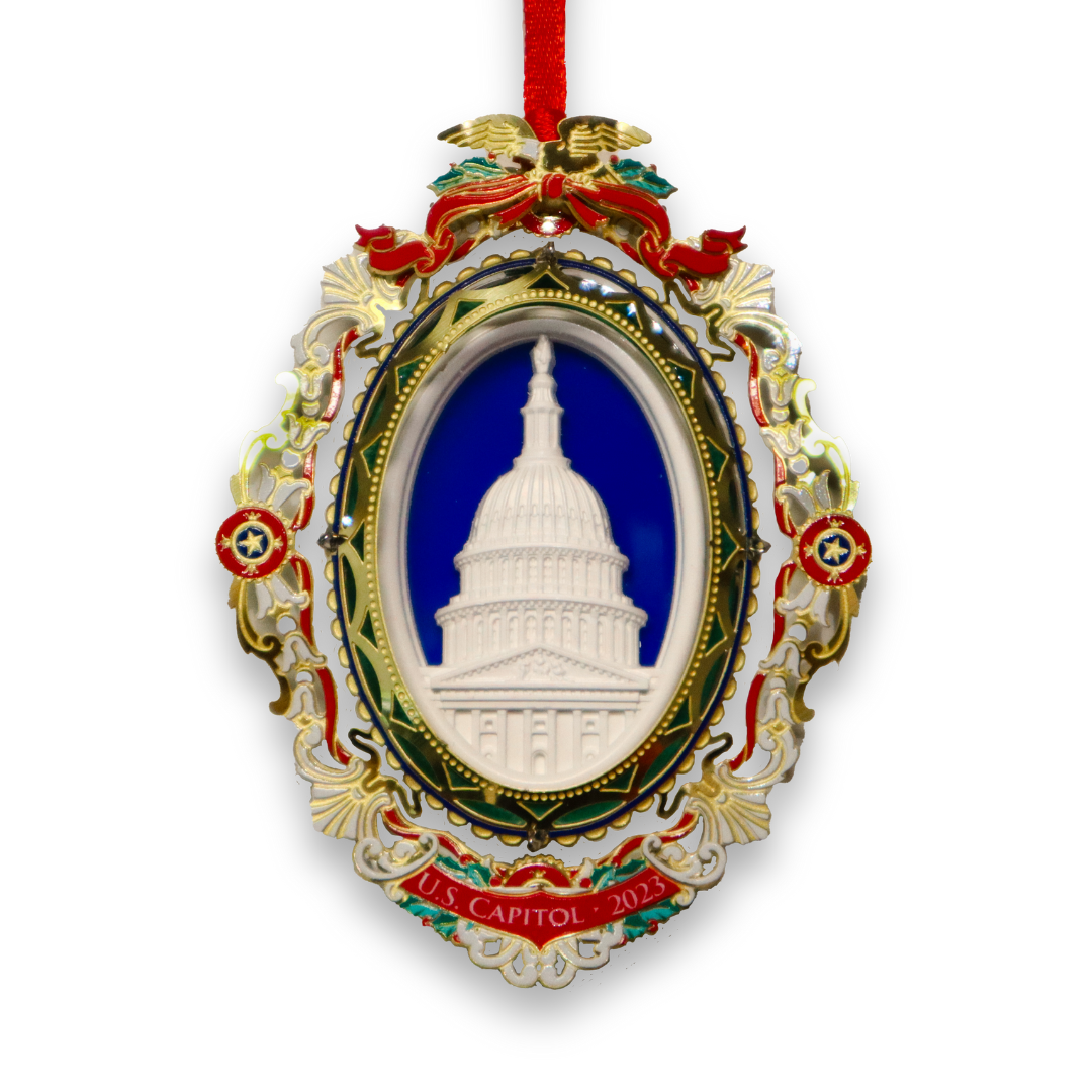 2023 Annual Marble Ornament - United States Capitol Historical Society Gift Shop