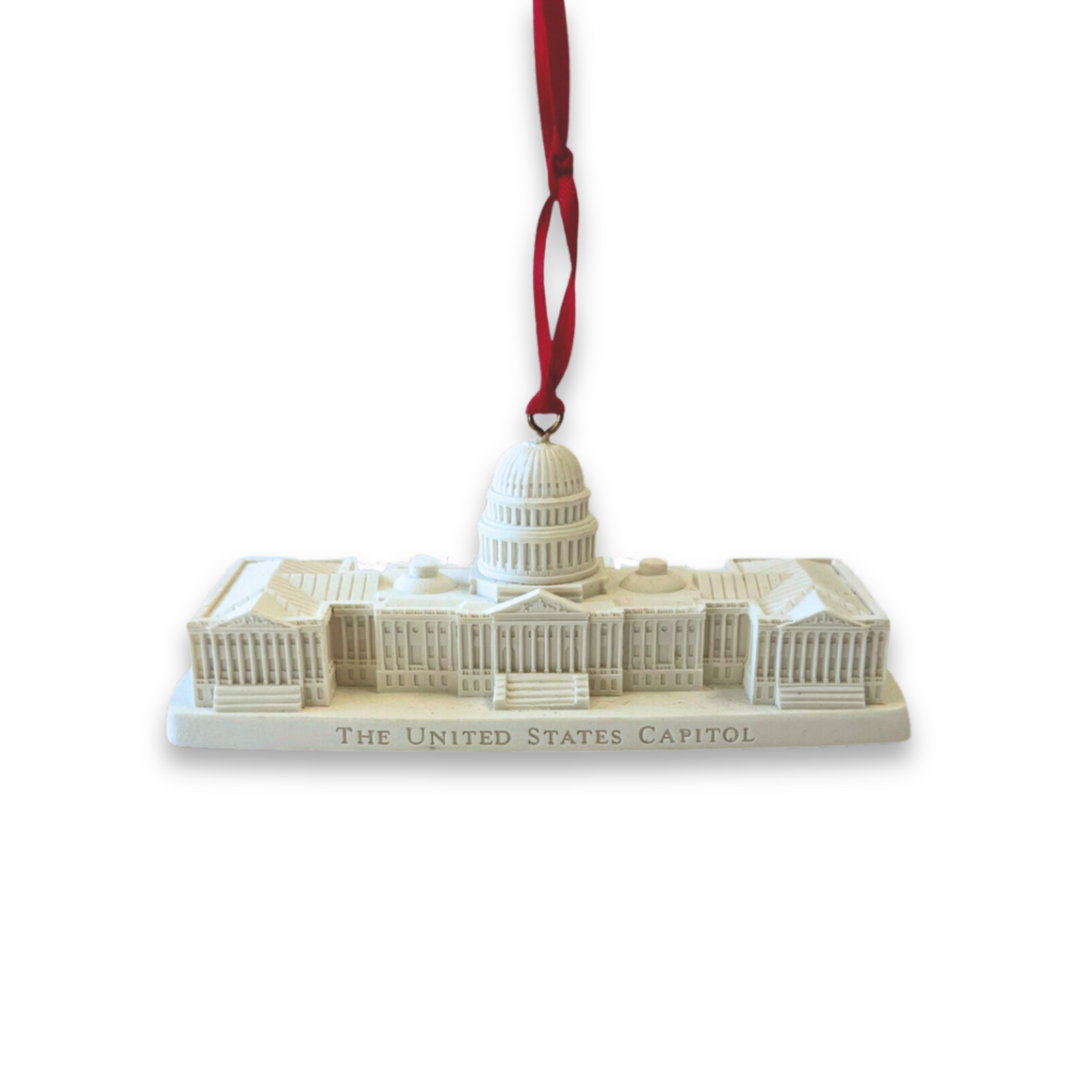 1999 3-D Marble Capitol Building Ornament & Desk Sculpture - United States Capitol Historical Society Gift Shop