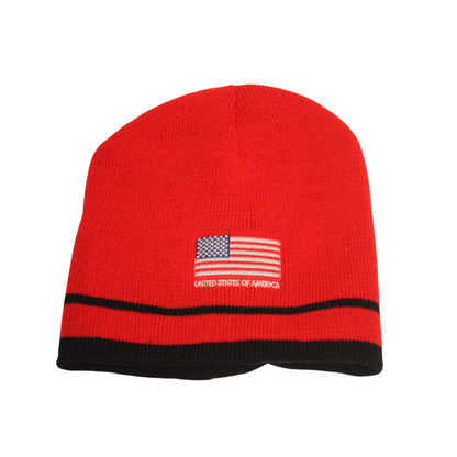 American Flag Beanie