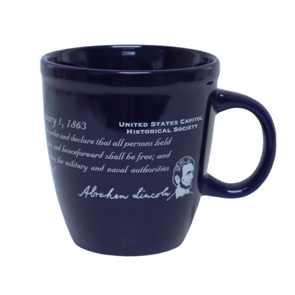 Emancipation Proclamation Mug - United States Capitol Historical Society Gift Shop