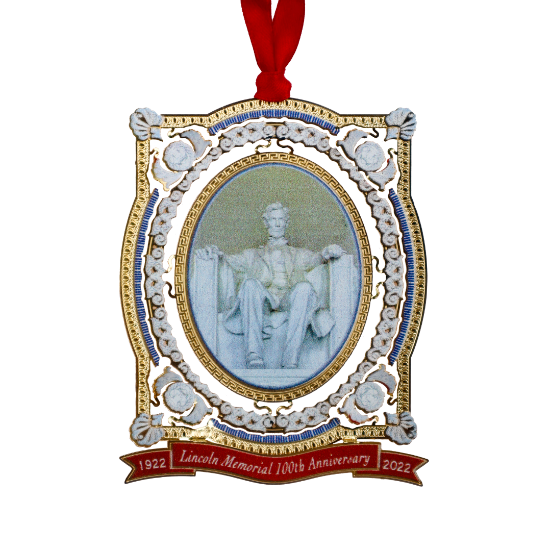 Lincoln Memorial Special Edition Commemorative Ornament - United States Capitol Historical Society Gift Shop