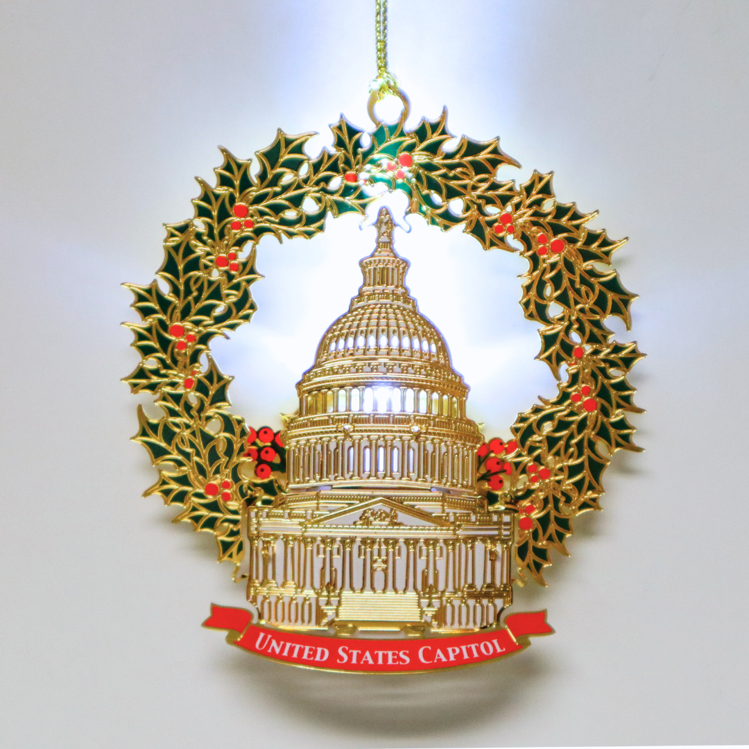 2020 LIGHTED DOME ORNAMENT