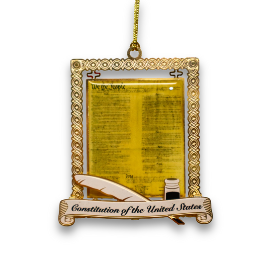 Constitution Document Ornament - United States Capitol Historical Society Gift Shop