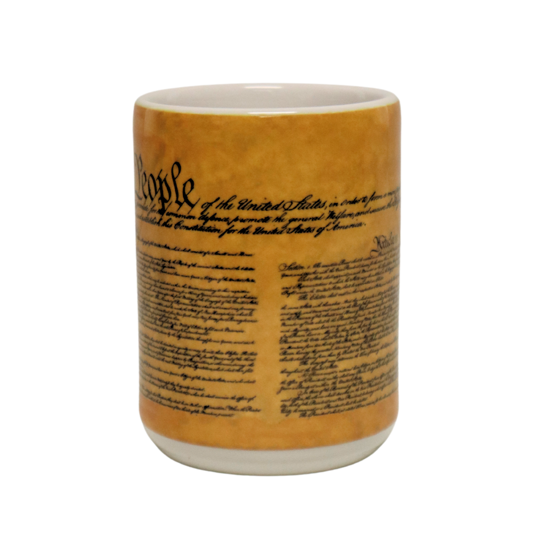 Oversized Constitution Mug - United States Capitol Historical Society Gift Shop