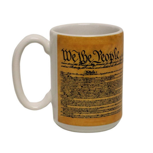 Oversized Constitution Mug - United States Capitol Historical Society Gift Shop