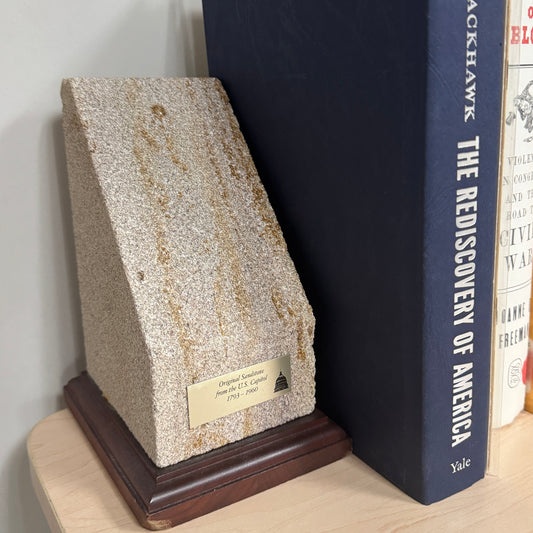 Sandstone Bookends - United States Capitol Historical Society Gift Shop