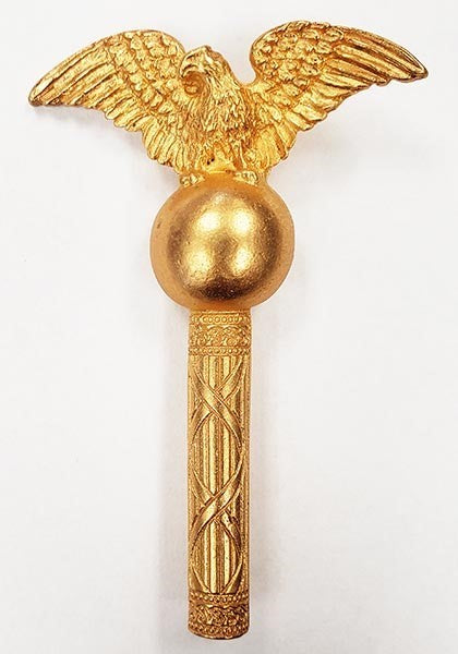 Mace Brooch