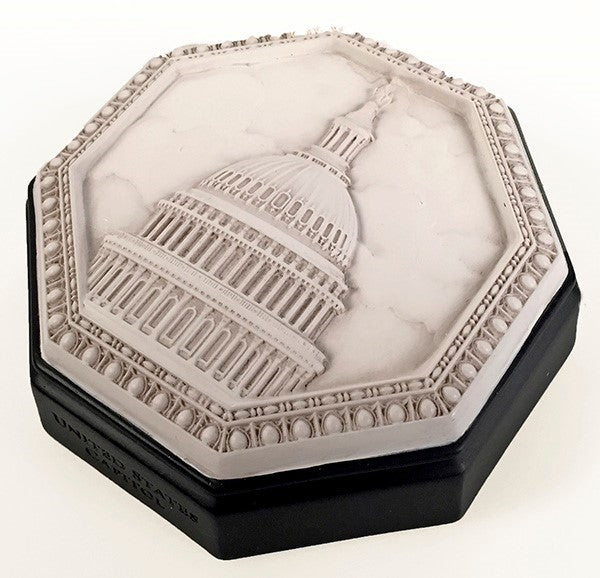 Marble Octagonal Dome Paperweight