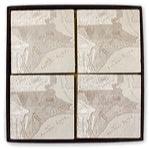 Marble Tile Map Coasters - United States Capitol Historical Society Gift Shop