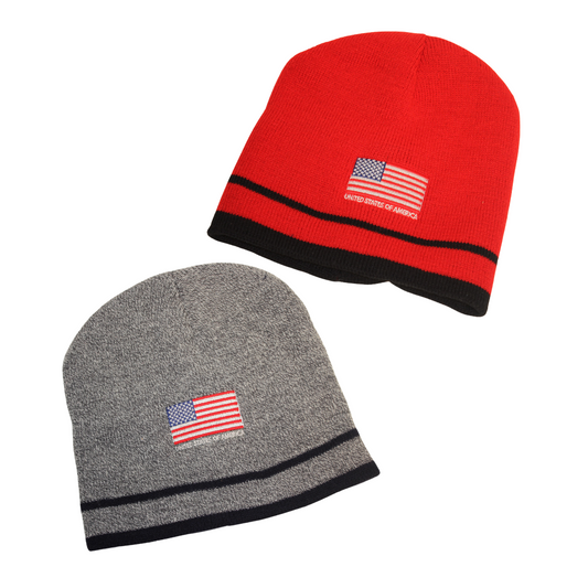 American Flag Beanie