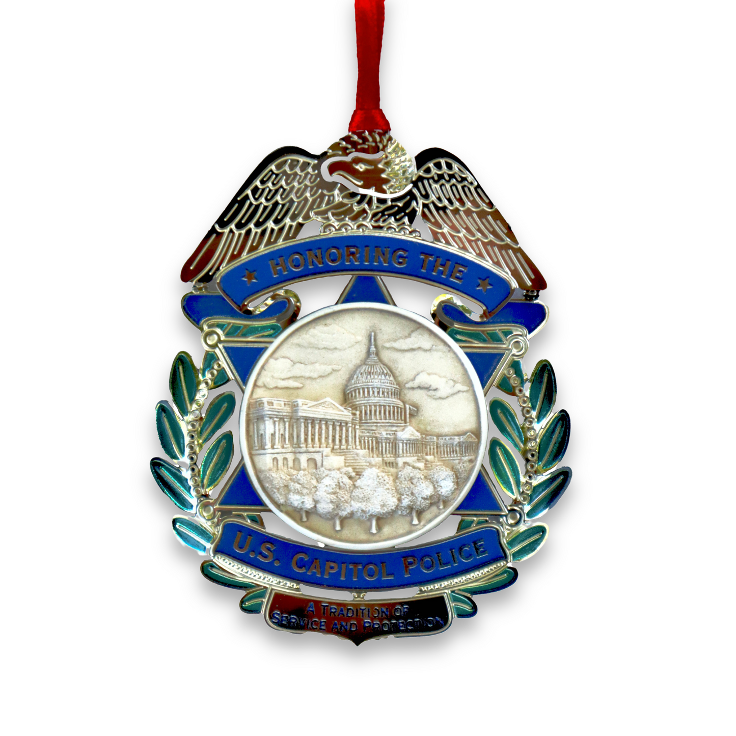 2022 Capitol Police Ornament - United States Capitol Historical Society Gift Shop