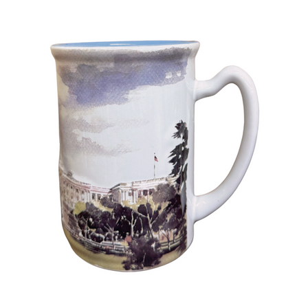 Embossed West Front Mug - United States Capitol Historical Society Gift Shop