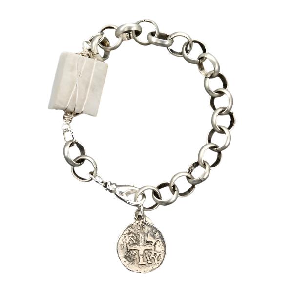 Sympathy Bracelet Featuring Authentic U.S. Capitol Marble Stone - United States Capitol Historical Society Gift Shop