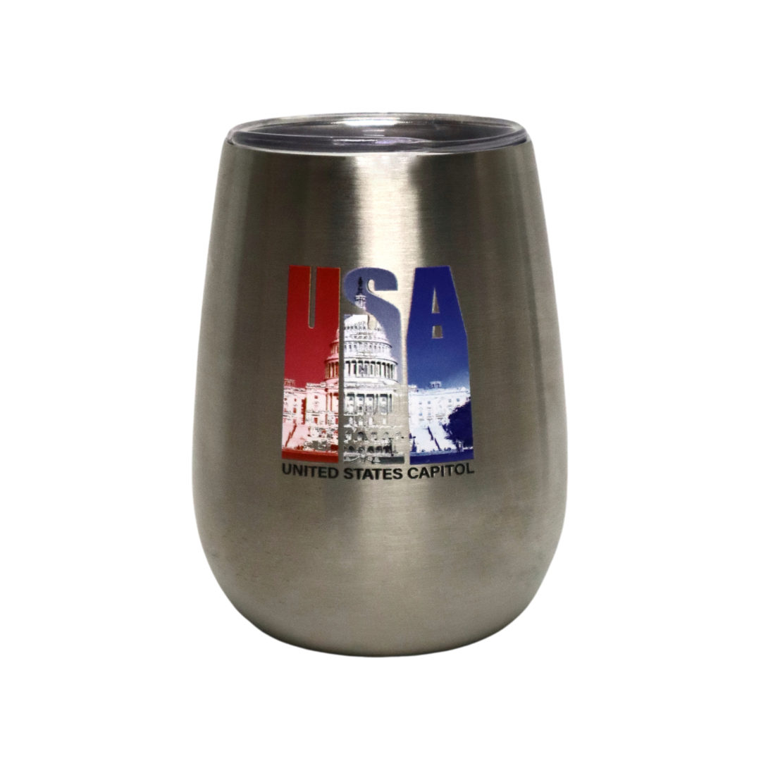 USA Wine Tumbler - United States Capitol Historical Society Gift Shop