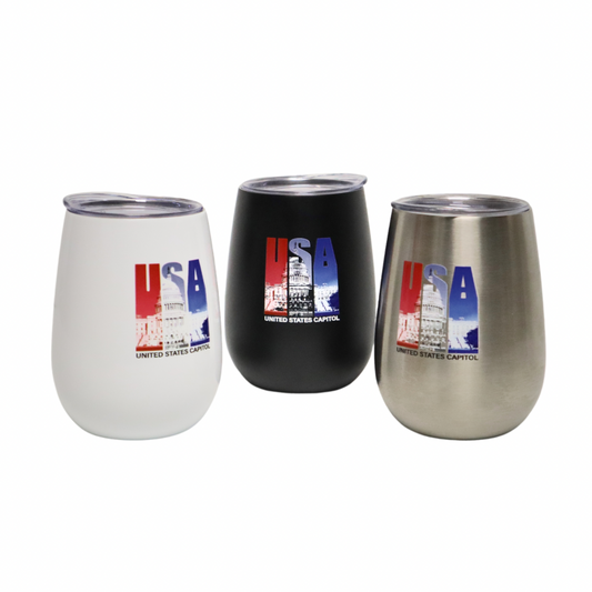 USA Wine Tumbler - United States Capitol Historical Society Gift Shop