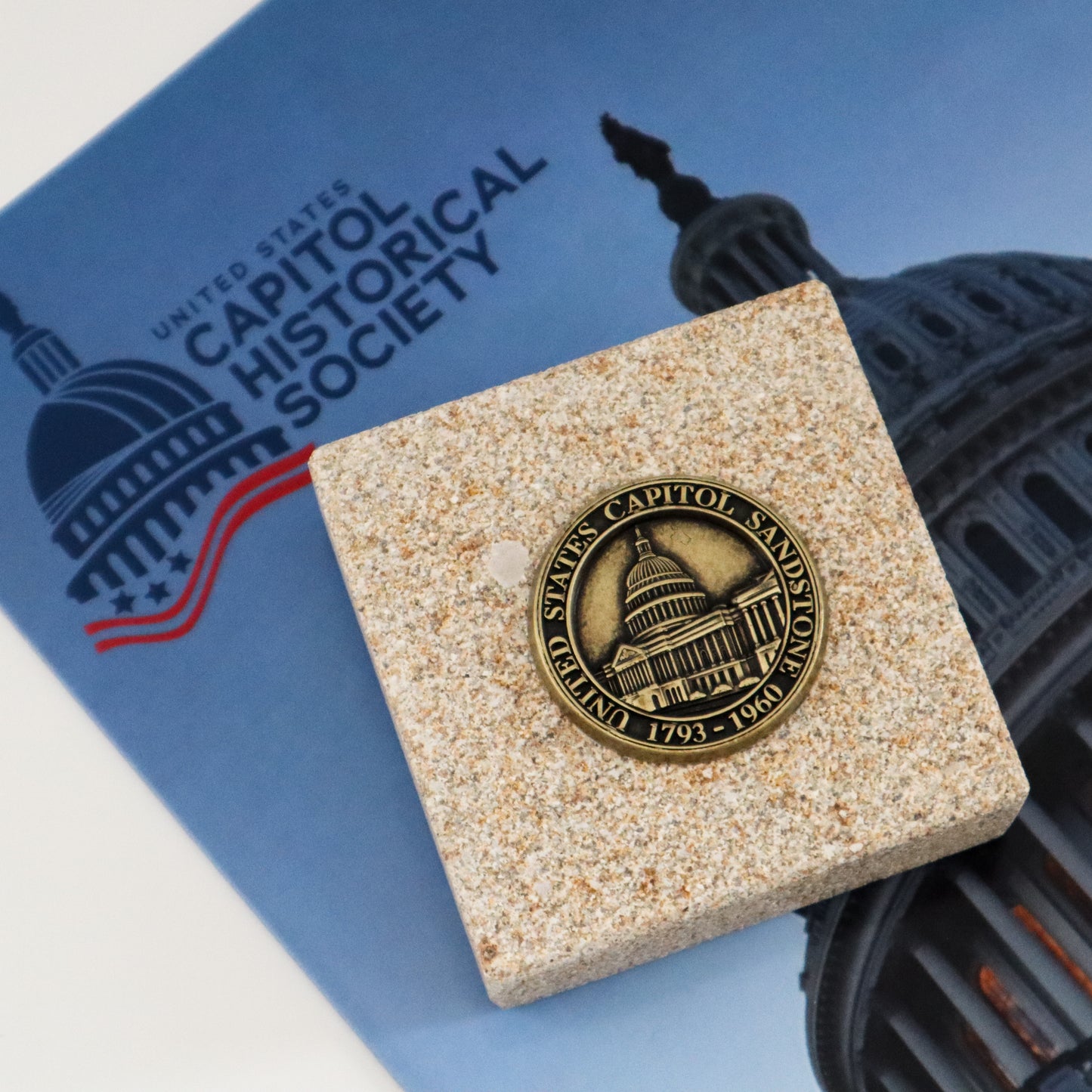 Sandstone Paperweight - United States Capitol Historical Society Gift Shop