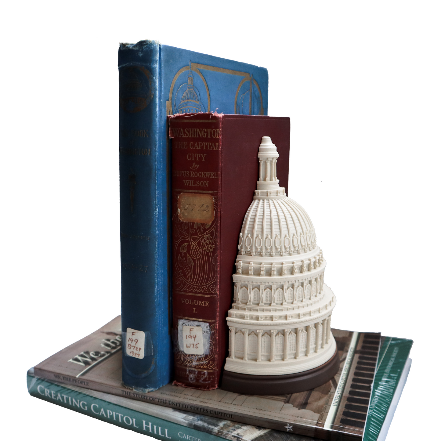 Marble Dome Bookends - United States Capitol Historical Society Gift Shop