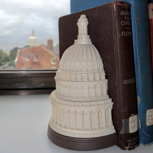 Washington DC Capitol Building Paperweight Replica - 4x6 Inch Souvenir & Desk Decor
