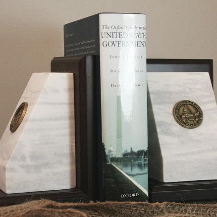 Marble Block Bookends - United States Capitol Historical Society Gift Shop