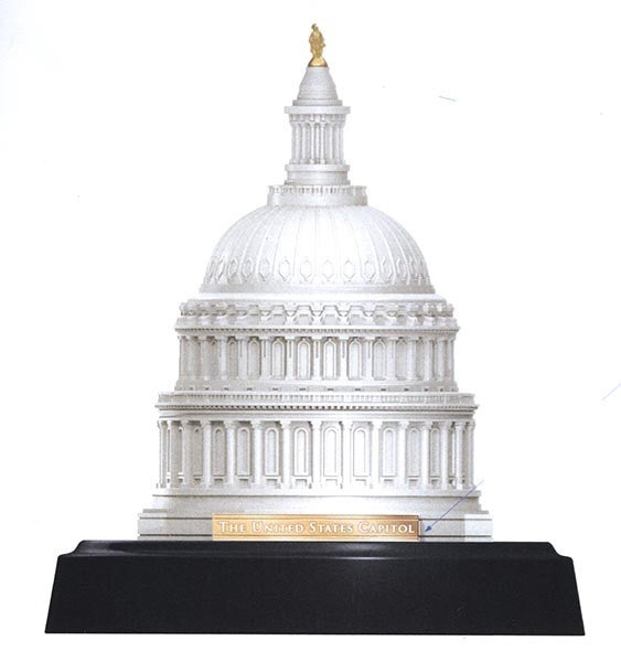 Marble Dome Paperweight - United States Capitol Historical Society Gift Shop