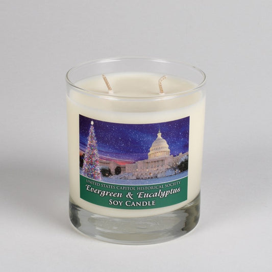 Soy Holiday Candle - United States Capitol Historical Society Gift Shop